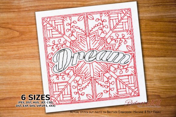 Dream Word Machine Embroidery Review
