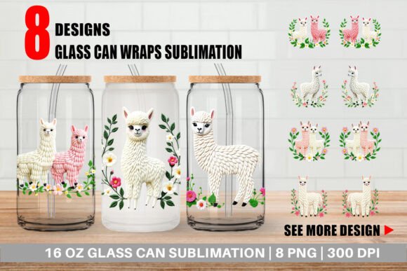 Glass Can Alpaca Embroidery Review