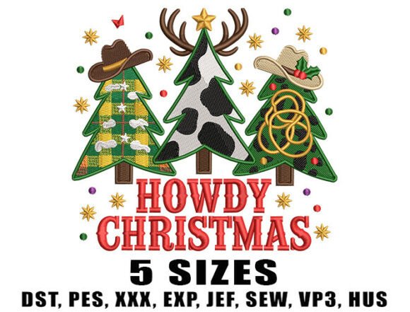 Howdy Christmas Tree Embroidery Designs Review