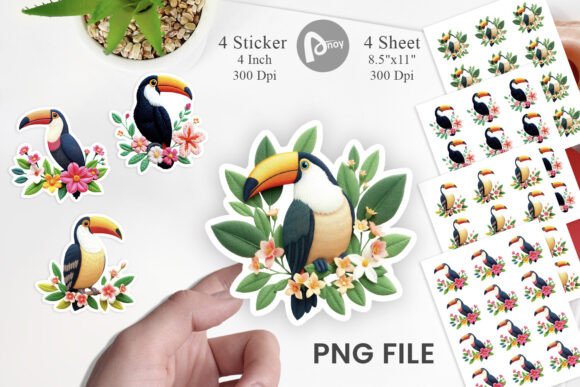 Toucan Embroidery Sticker Review for Apparel