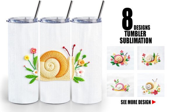 Tumbler Snail Embroidery: A Designer's Review